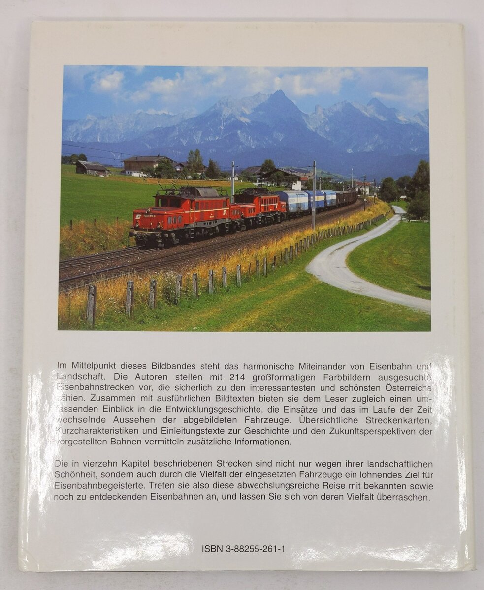 Eisenbahn-Impressionen Österreich Hardcover Book Roland Alber, Albert Heidinger EX