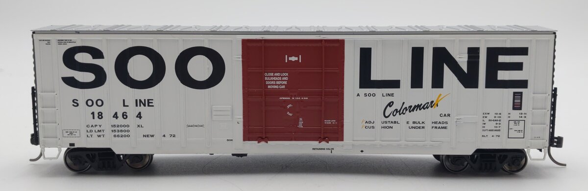 Fox Valley Models 30045 HO Scale SOO Line 7 Post Boxcar #18464