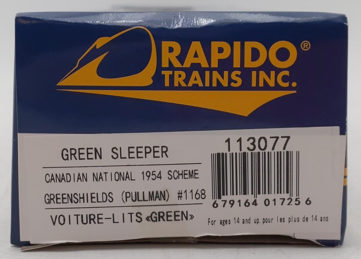 Rapido Trains 113077 HO Canadian National 