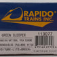 Rapido Trains 113077 HO Canadian National "Greenshields" 6-4-6 Sleeper #1168