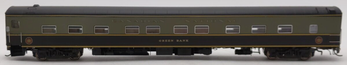 Rapido Trains 113068 HO Canadian National "Green Bank" 6-4-6 Sleeper #1177