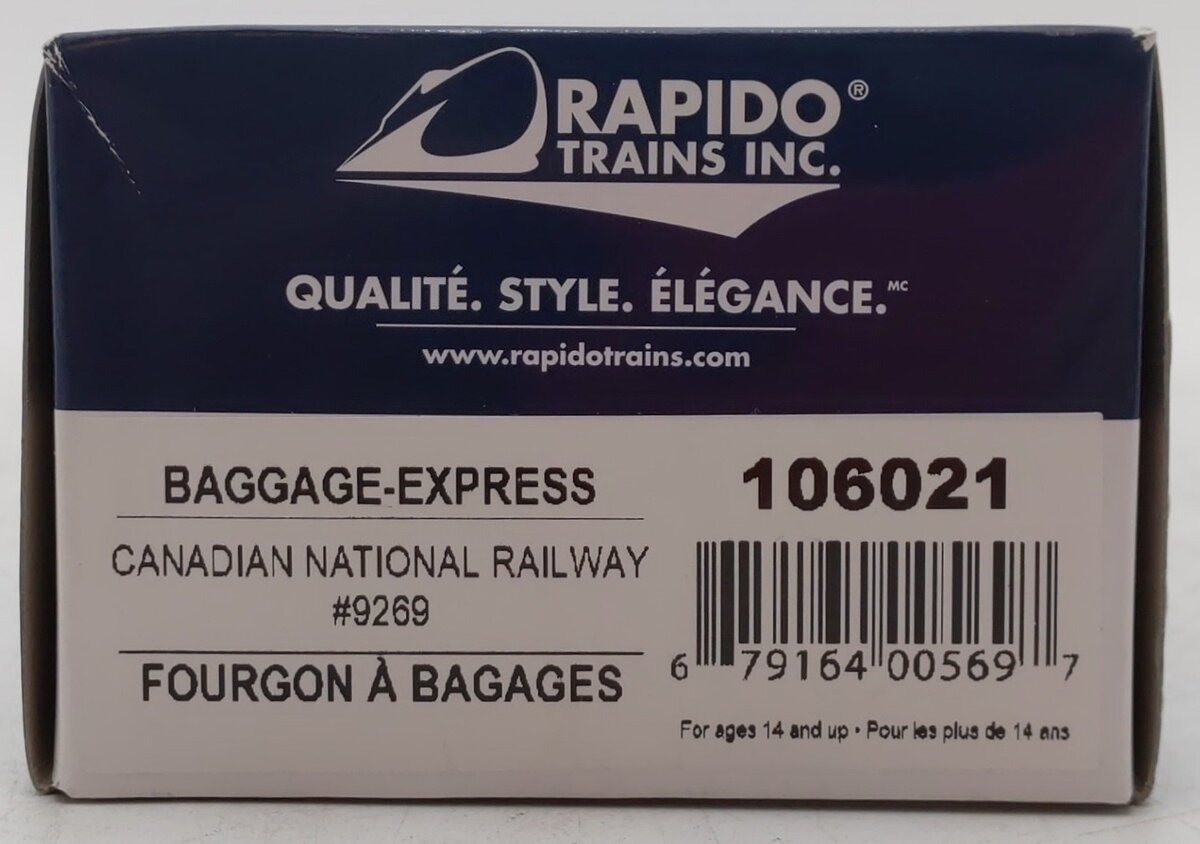 Rapido Trains 106021 HO Canadian National 73' 6