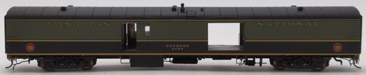 Rapido Trains 106021 HO Canadian National 73' 6" Smooth Side Baggage #9269