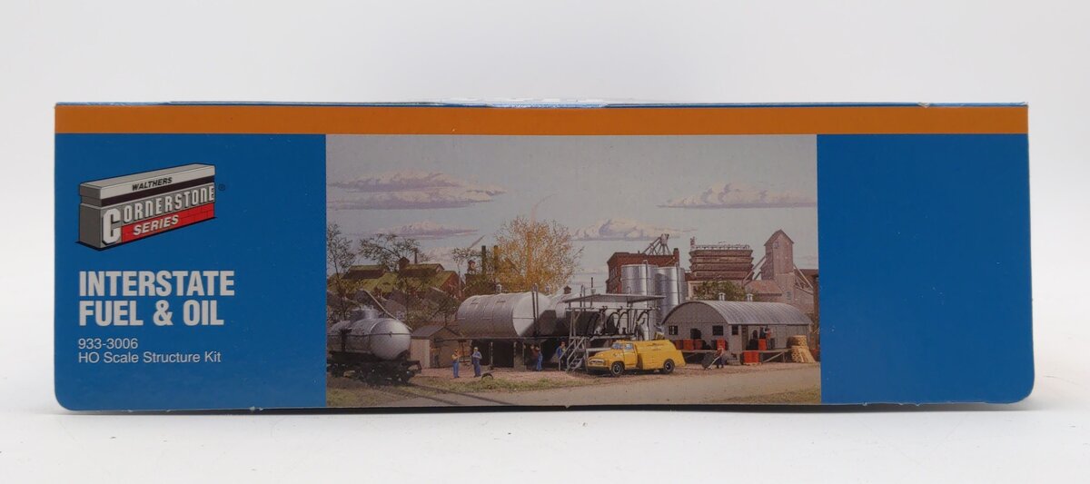 Walthers 933-3006 HO Interstate Fuel & Oil Company Structure Kit EX/Box