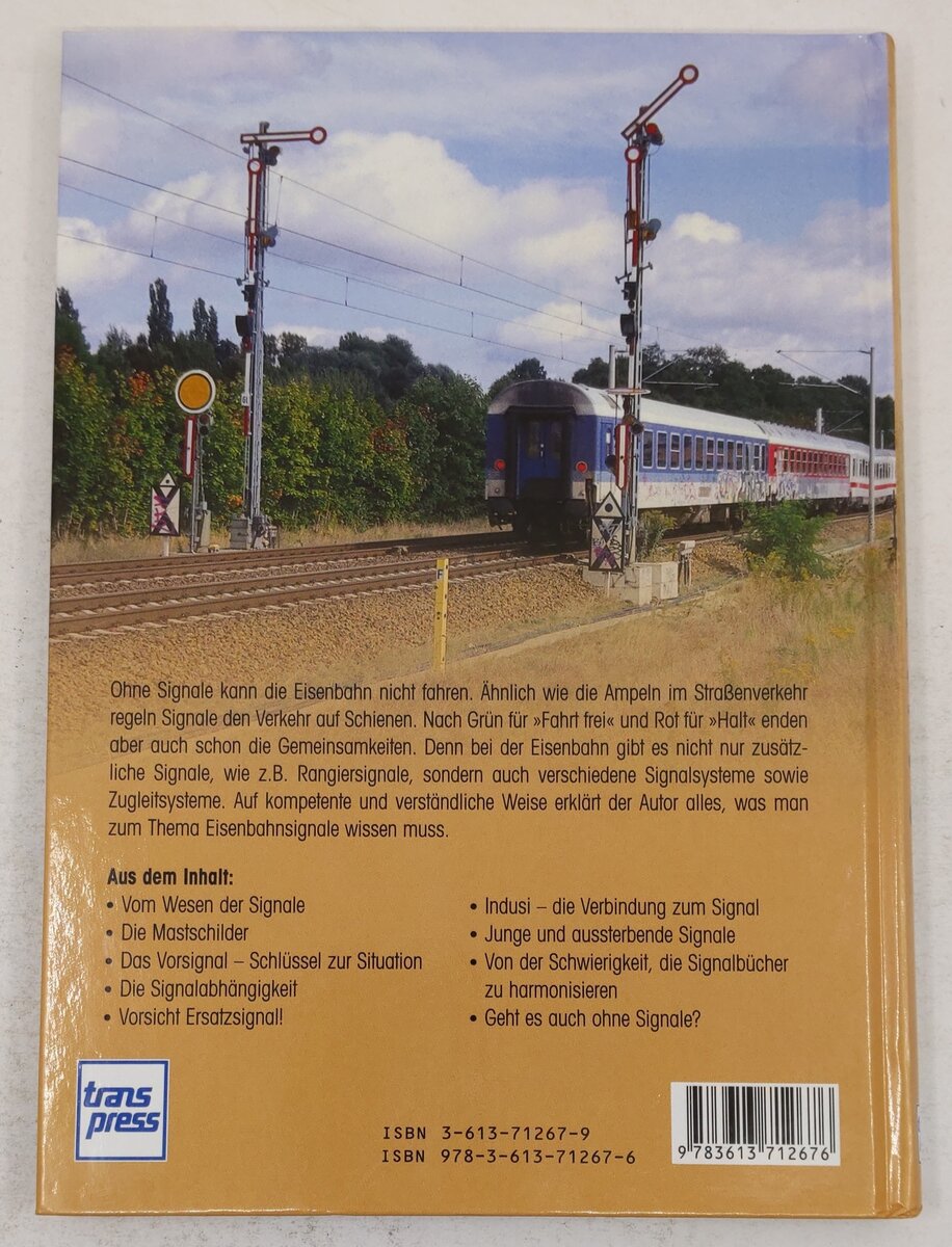 So funktionieren Eisenbahn-Signalsysteme Hardcover Book By Erich Preuß EX