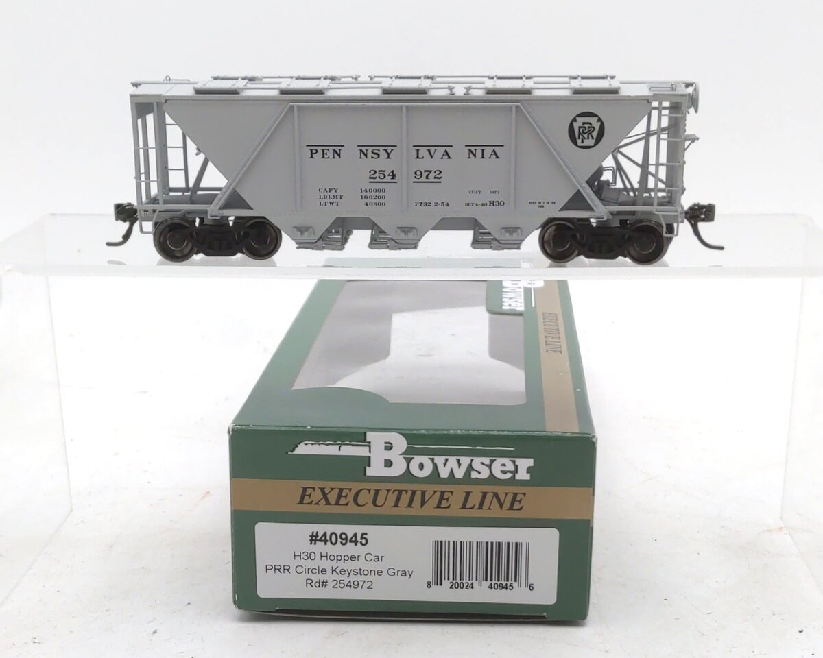 Bowser 40945 HO Pennsylvania H30 Covered Hopper #254972