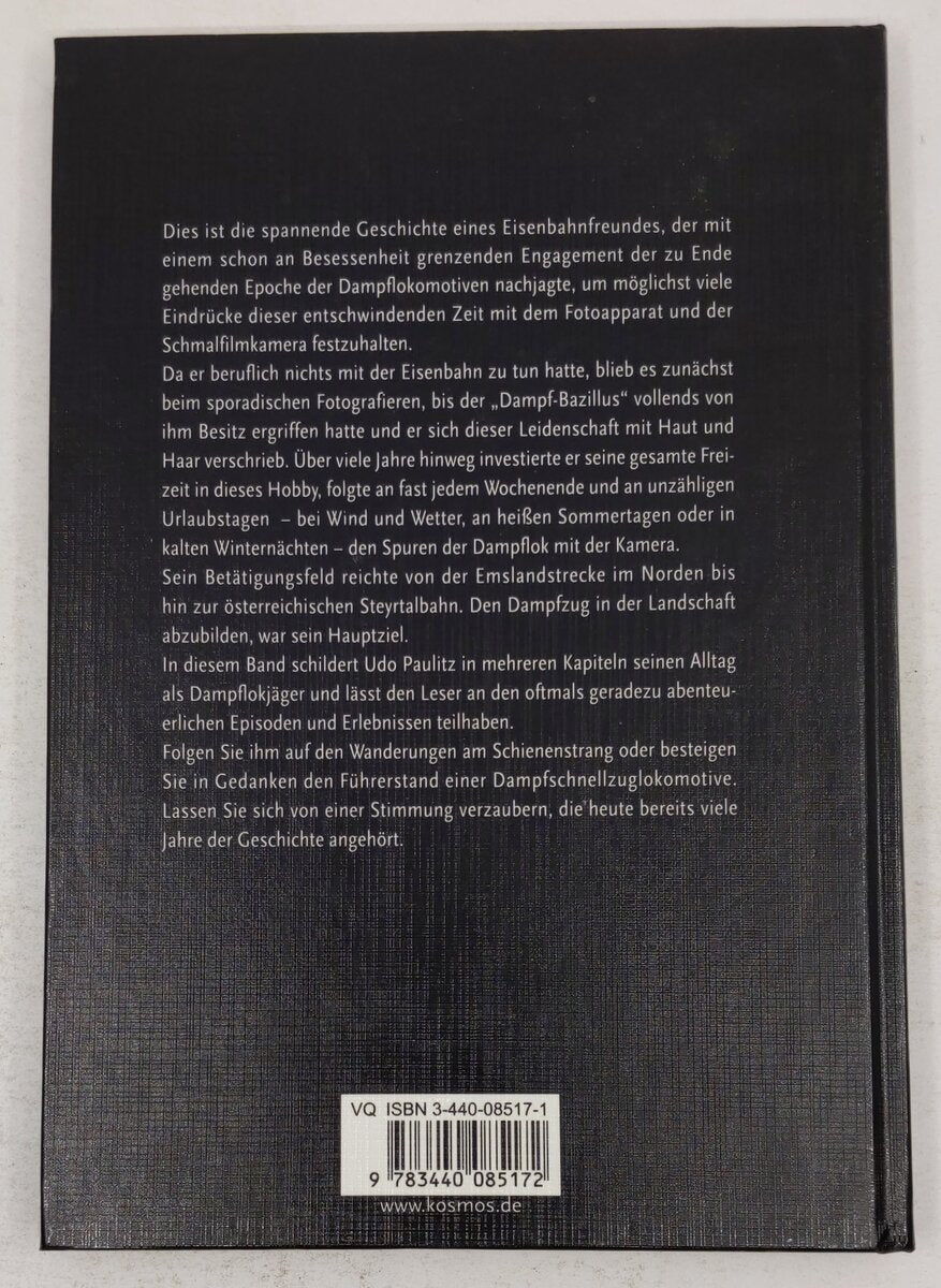 Auf Fotopirsch am Schienenstrang Hardcover Book By Udo Paulitz EX