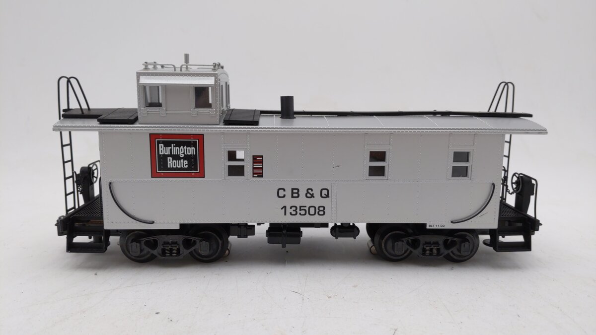 K-Line K617-1331 O Gauge CB&Q Classic Illuminated Caboose #13508 EX