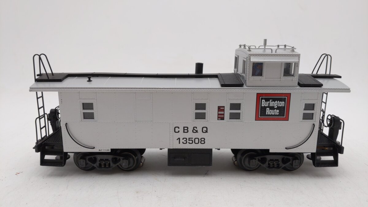 K-Line K617-1331 O Gauge CB&Q Classic Illuminated Caboose #13508 EX