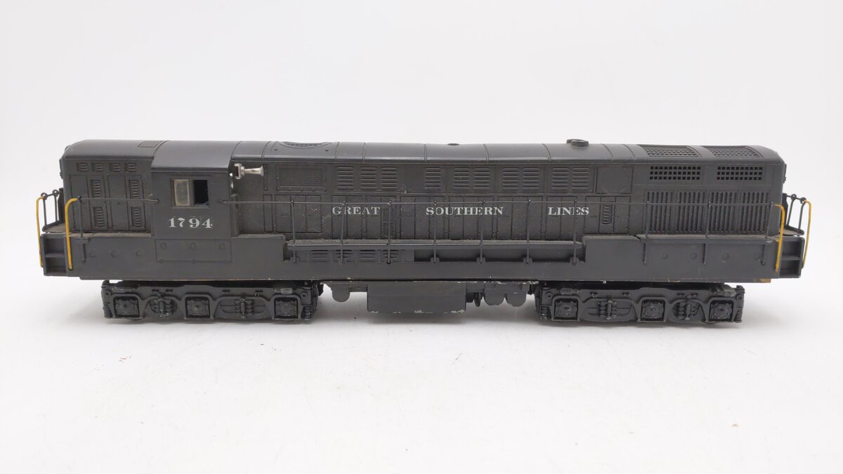 Generic Custom O Brass Great Southern Lines FM Trainmaster Diesel #1794 (2-Rail) VG