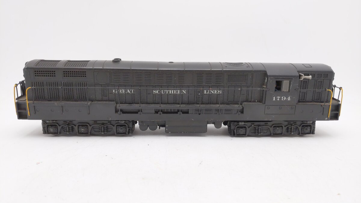 Generic Custom O Brass Great Southern Lines FM Trainmaster Diesel #1794 (2-Rail) VG