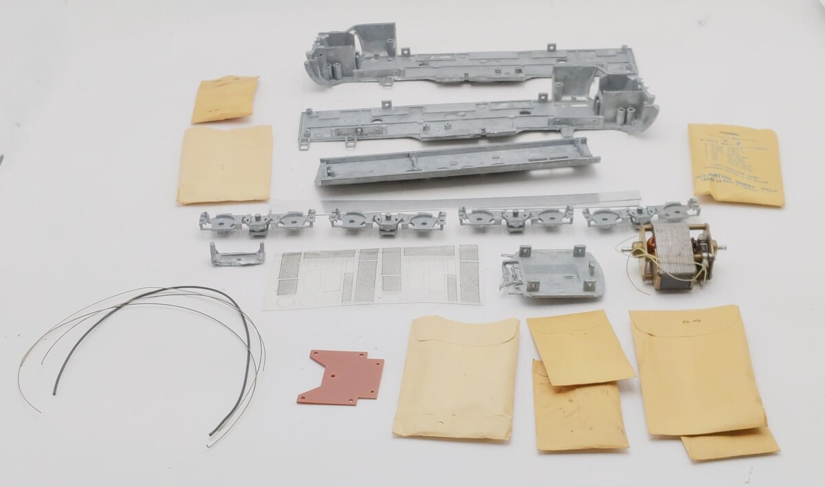 All-Nation Vintage O Gauge EMD F-7 Road Diesel A Unit Kit #2 VG/Box