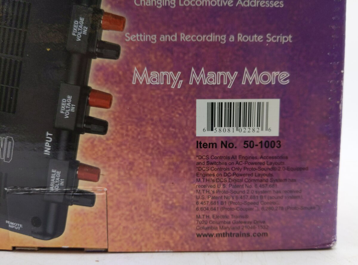 MTH 50-1003 DCS Track Interface Unit - Serial Port Version EX/Box