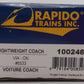Rapido Trains 100246 HO VIA CN Super Continental Line(TM) Coach #5533