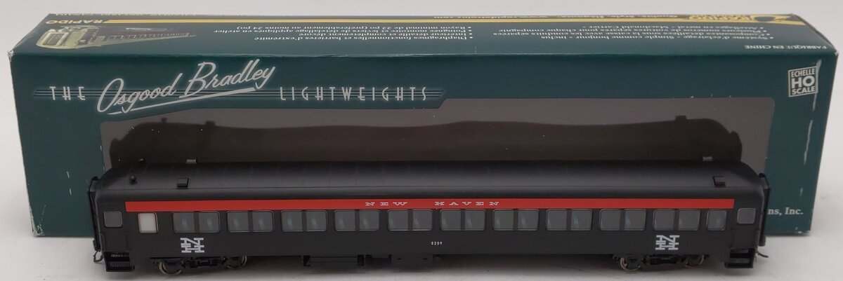 Rapido Trains 109031 HO New Haven 10-Window Coach #8209