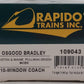 Rapido Trains 109043 HO Boston & Maine PS Osgood-Bradley 10-Window Coach #4589
