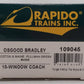 Rapido Trains 109045 HO Boston & Maine PS Osgood-Bradley 10-Window Coach #4598