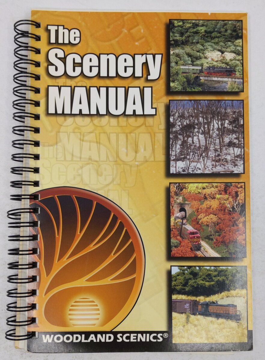 The Scenery Manual Paperback Book By Woodland Scenics EX