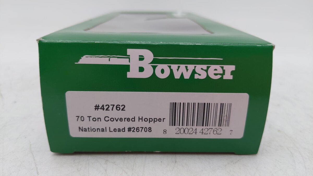 Bowser 42762 Ho American Car & Foundry 70t 2-Bay Covered Hopper #26708