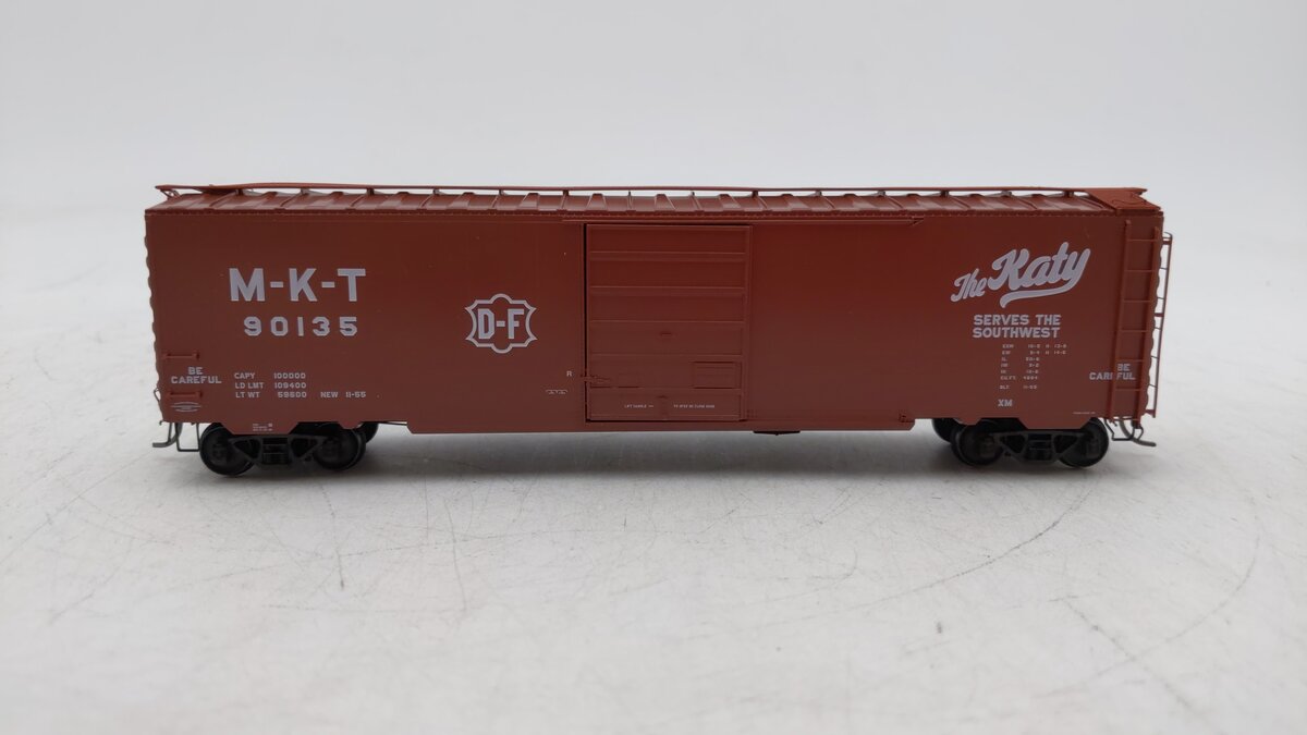 Kadee 6416 HO Missouri Kansas Texas 50' PS-1 Boxcar RTR #90135