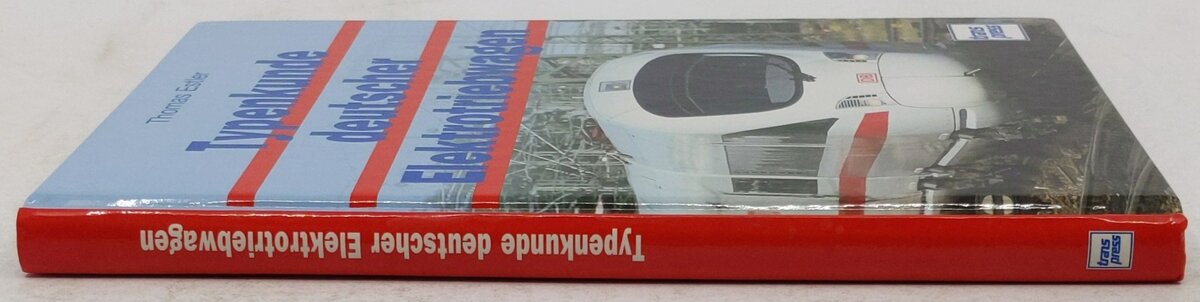 Typenkunde deutscher Elektrotriebwagen Hardcover Book By Thomas Estler EX