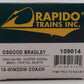 Rapido Trains 109014 HO New Haven 10-Window Coach Phase II #8261