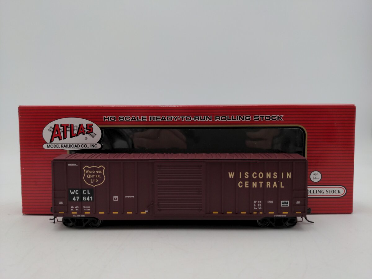 Atlas 20002408 HO Scale Wisconsin Central Box Car #47641