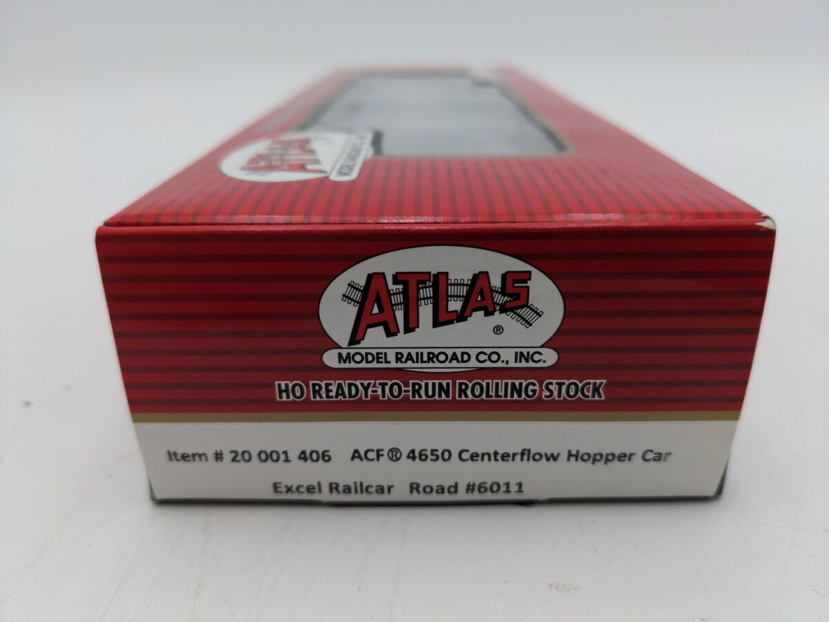 Atlas 20001406 HO Excel ACF 4650 3-Bay Centerflow Hopper #6011