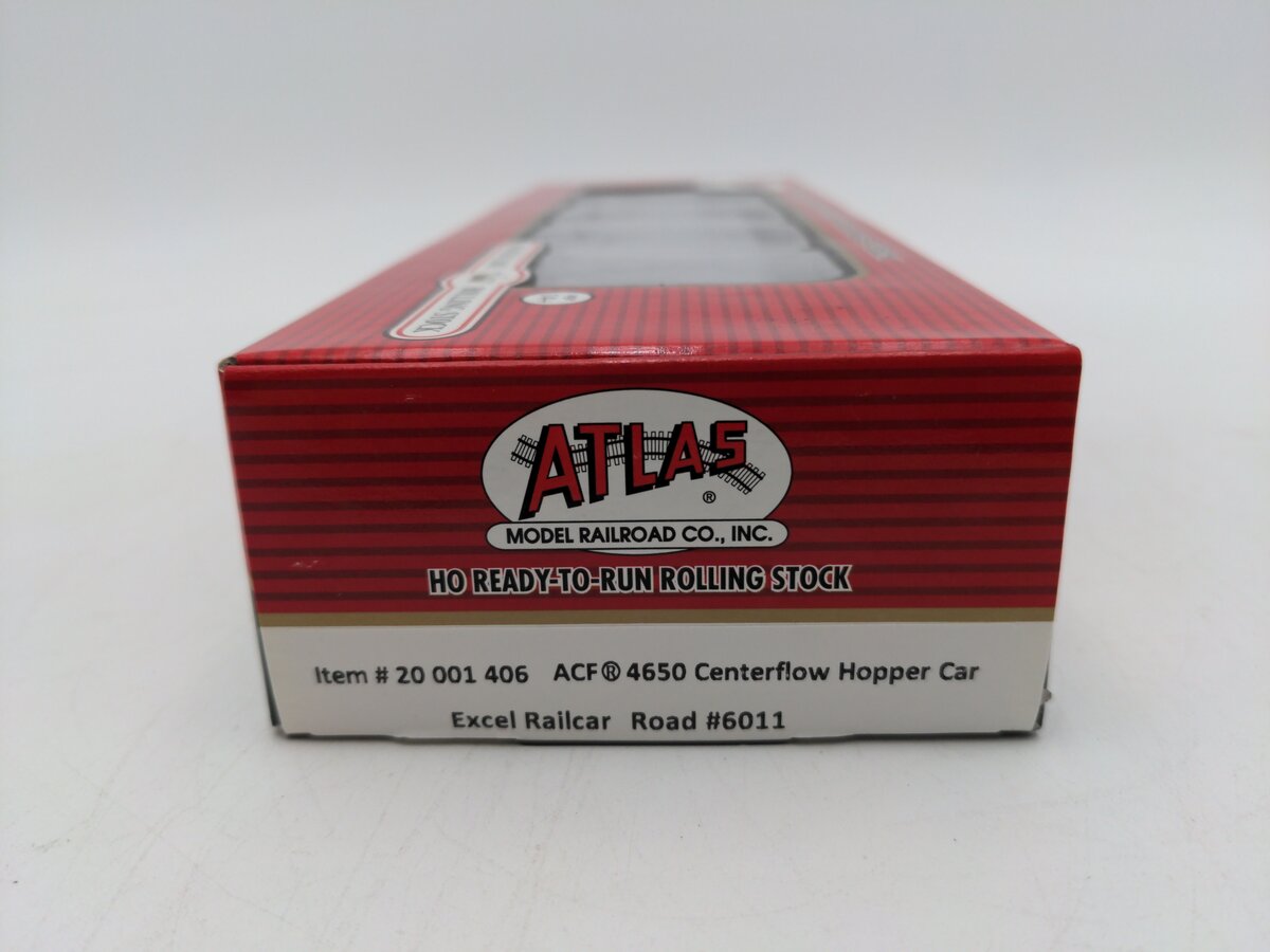 Atlas 20001406 HO Excel ACF 4650 3-Bay Centerflow Hopper #6011
