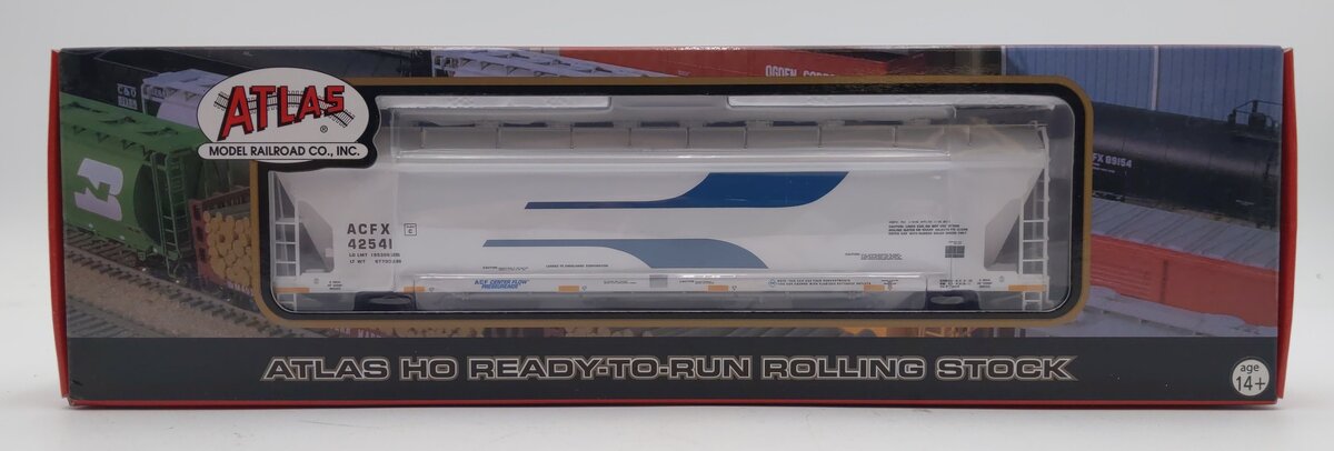 Atlas 20001063 HO Scale ACFX Engelhard Pressureaide Covered Hopper #42541