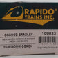 Rapido 109033 HO Scale New Haven Osgood Bradley 10-Window Coach #8224 LN/Box
