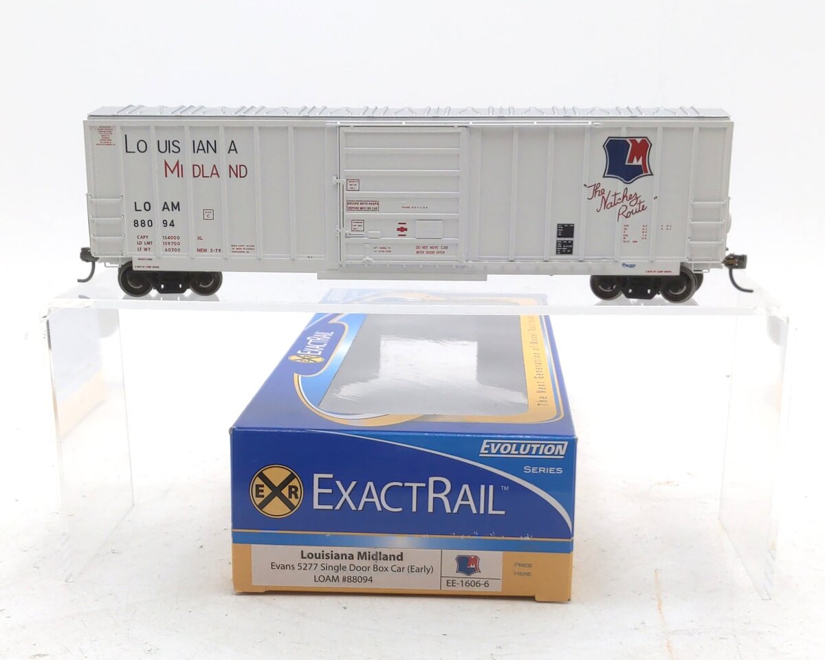 ExactRail EE-1606-6 HO Louisiana Midland USRE Box Car #88094