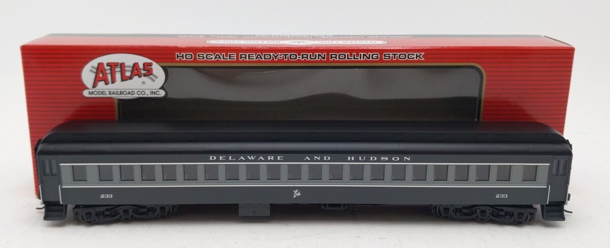 Atlas 20001694 HO Scale Delaware & Hudson Heavyweight Coach #233