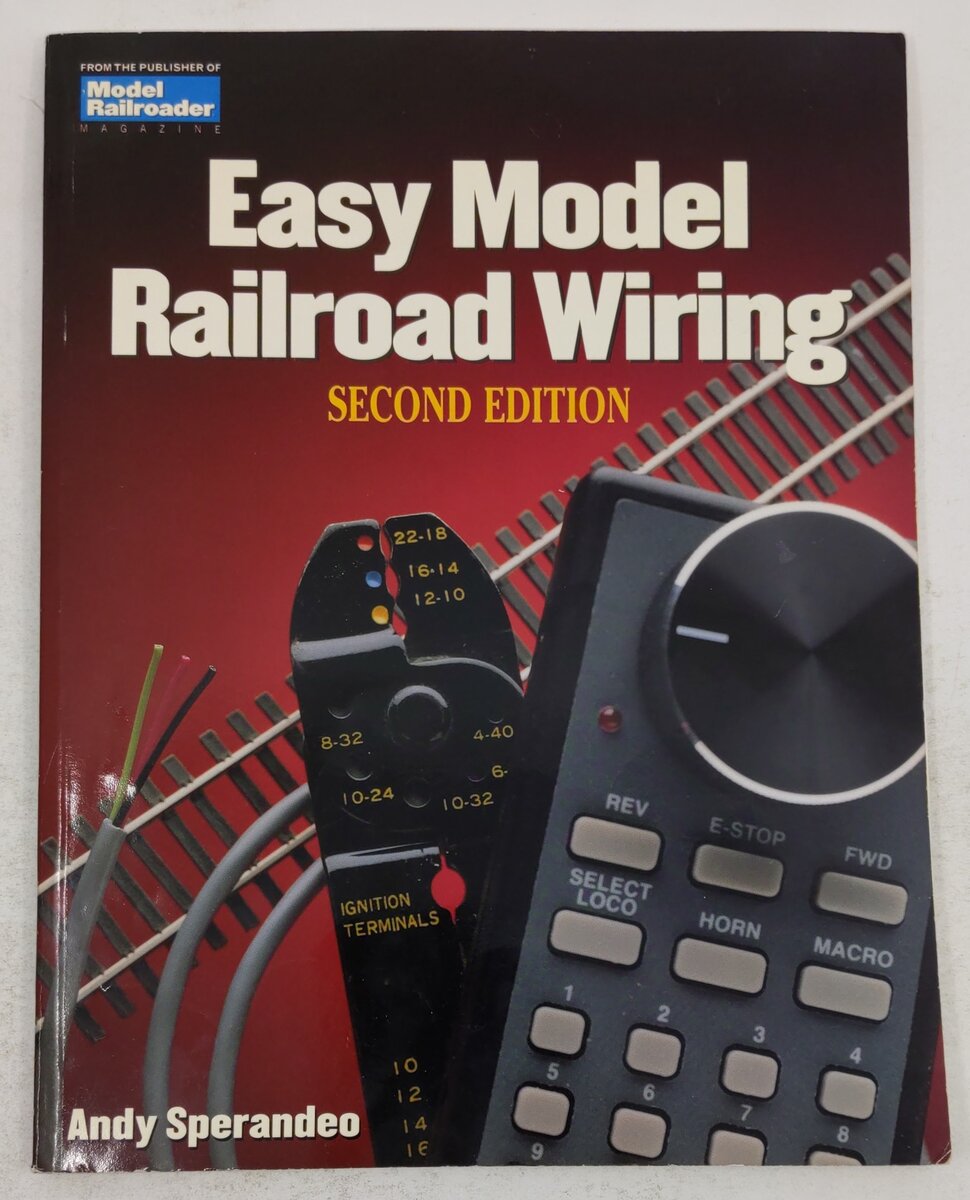 Easy Model Railroad Wiring Paperback Book By Andy Sperandeo VG