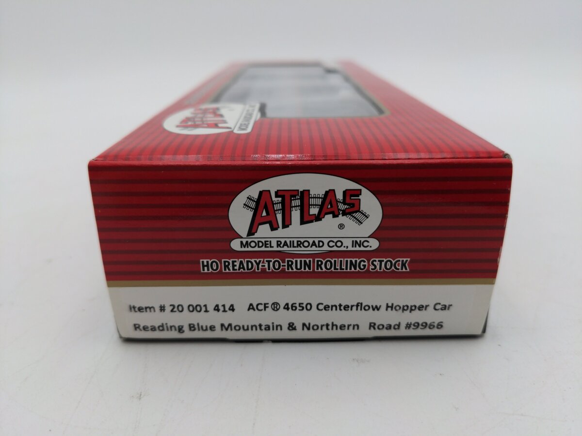 Atlas 20001414 HO Scale Reading Blue Mountain & Northern Hopper Car #9966