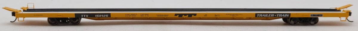 Walthers 920-104211 HO TTX 89' Bethlehem Flush-Deck Flatcar #158125