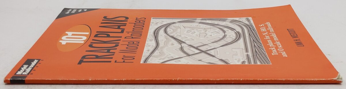 101 Track Plans for Model Railroaders Paperback Book By Linn H. Westcott VG