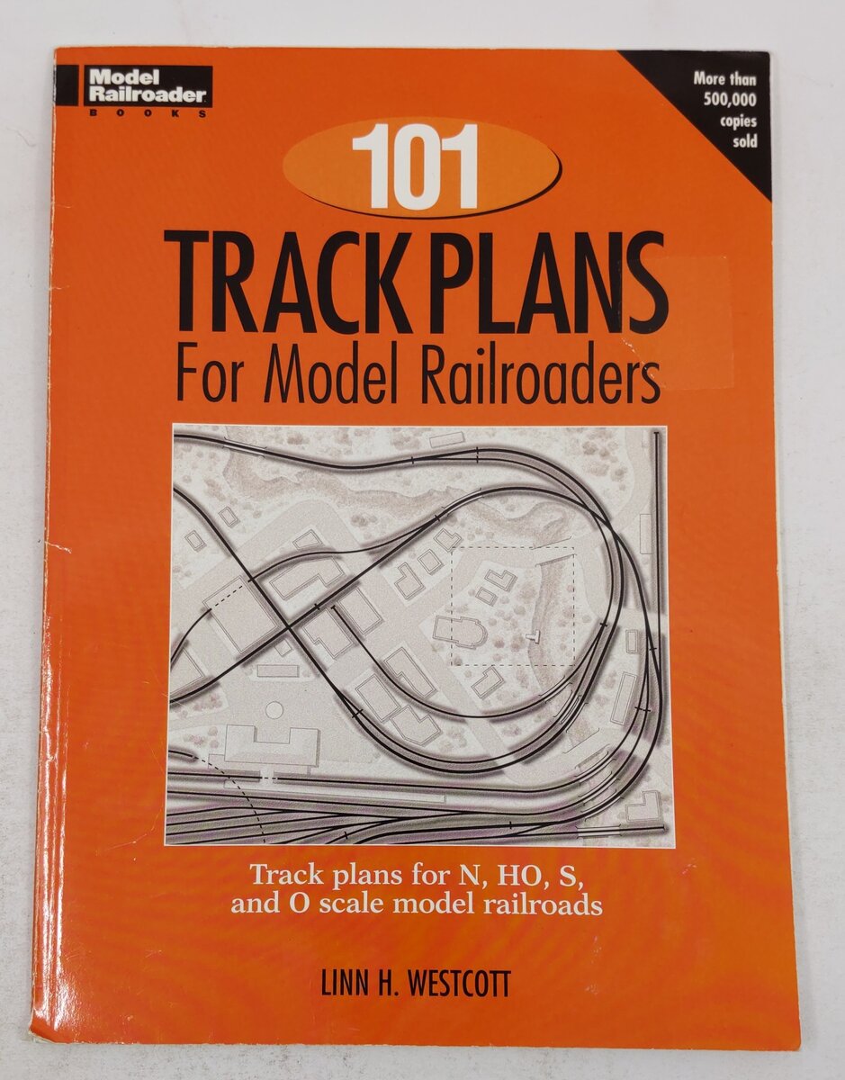 101 Track Plans for Model Railroaders Paperback Book By Linn H. Westcott VG