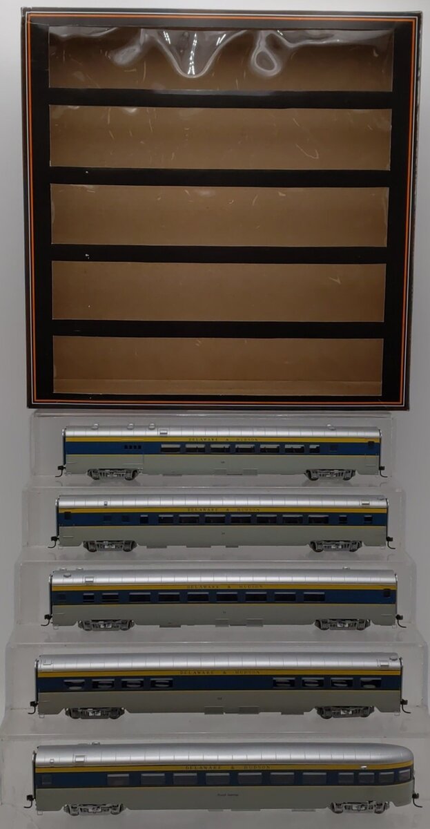 MTH 81-60004 HO Delaware & Hudson Smooth Passenger Car Set (Set of 5)
