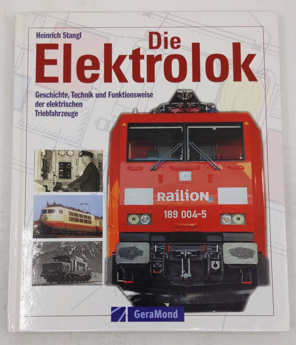 Die Elektrolok Hardcover Book By Heinrich Stangl EX