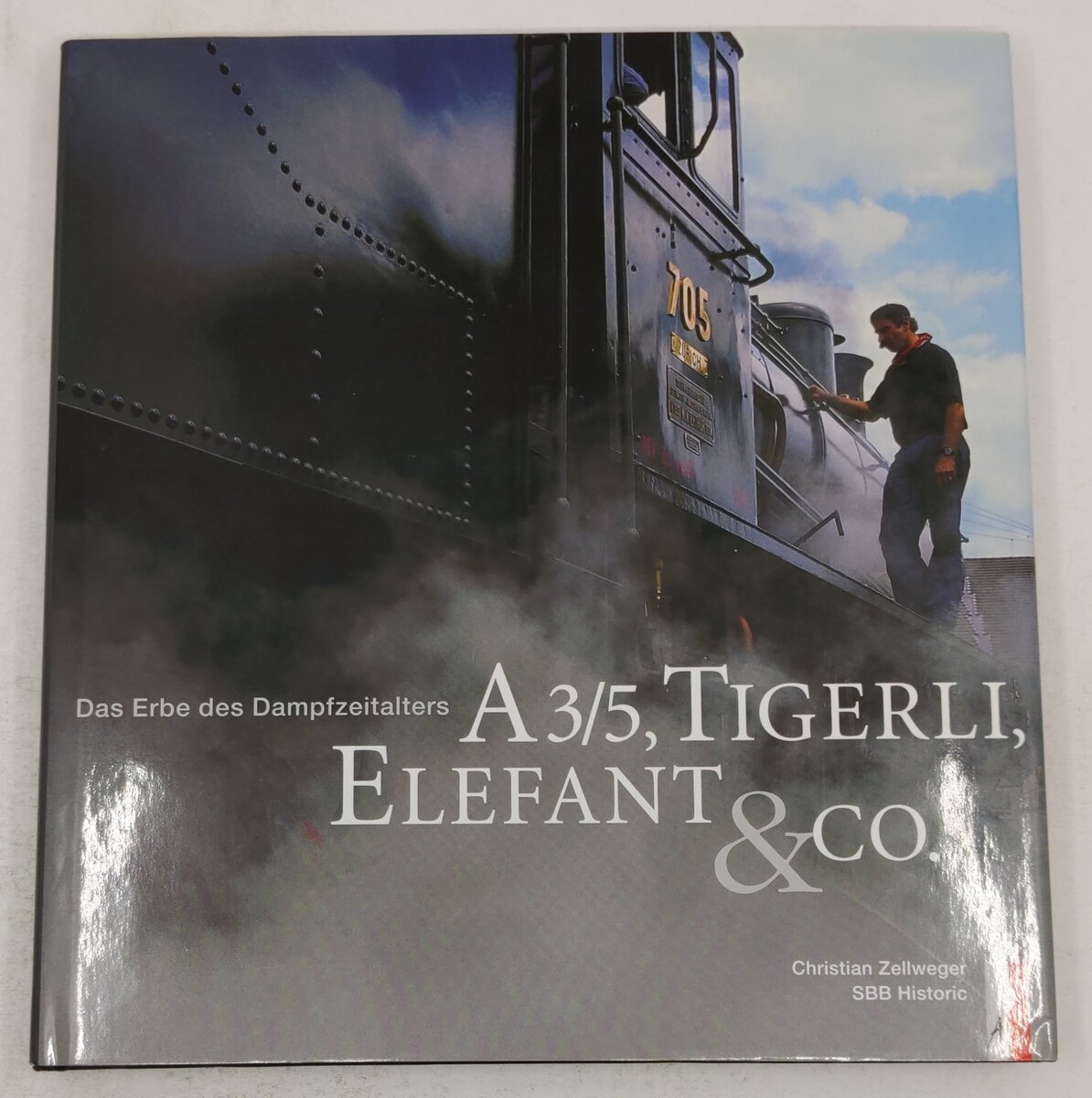 A 3/5, Tigerli, Elefant & Co. Hardcover Book By Christian Zellweger EX