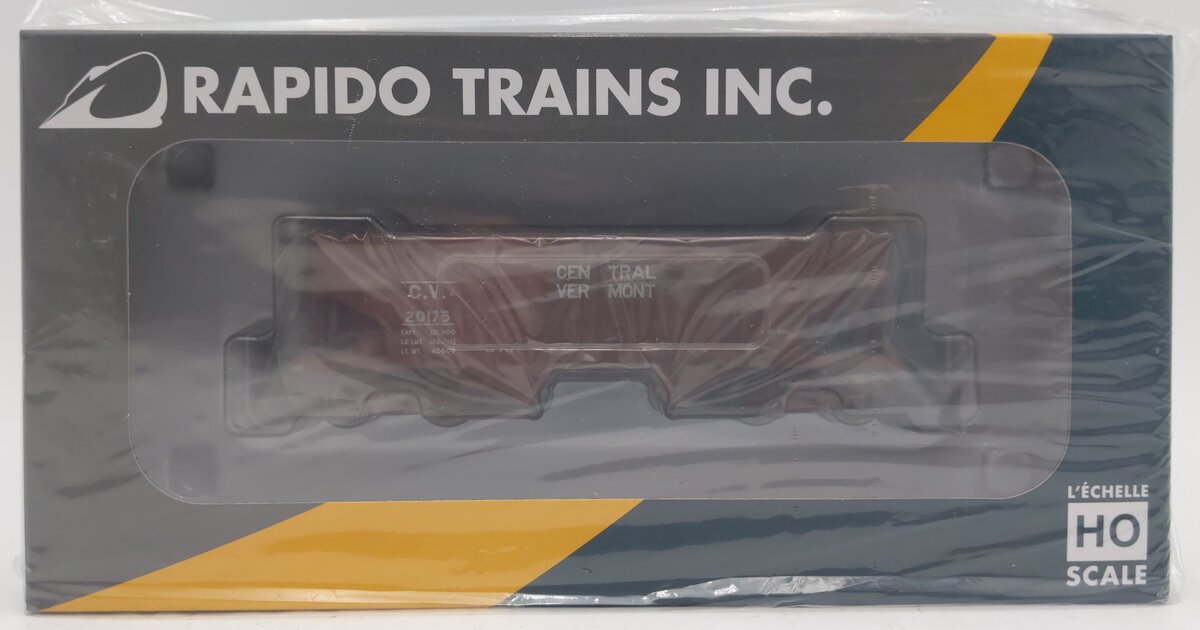 Rapido Trains 148016A HO Central Vermont GLa 2-Bay Hopper #20175
