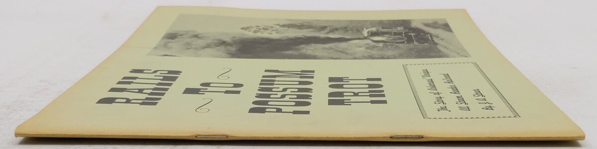 Rails to Possum Trot Paperback Book By J. A. Stowe VG