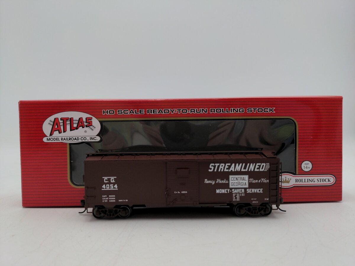 Atlas 20002599 HO Central of Georgia 1932 Boxcar #4054