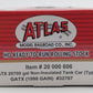 Atlas 20000606 HO Scale GATX 20,700 Gallon Tankcar