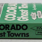 Colorado Ghost Towns Past and Present Hardcover Book By Robert L. Brown EX