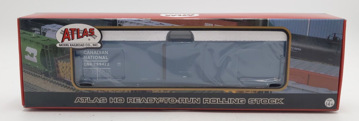 Atlas 20000660 HO Scale CN 60' ACF Auto Parts Boxcar #799422