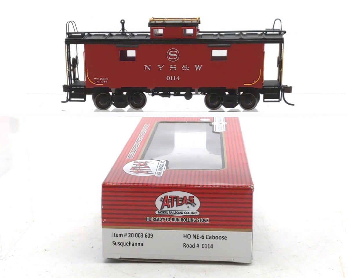 Atlas 20003609 HO Scale Susquehanna NE-6 Caboose #114