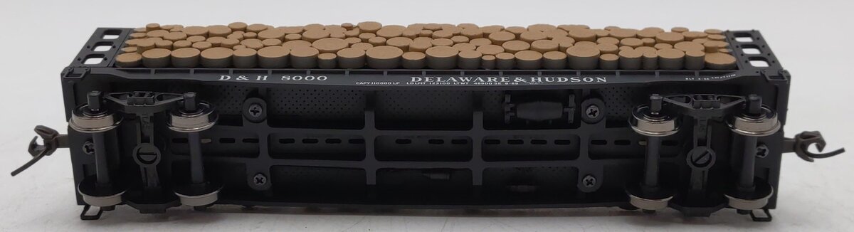 Atlas 1612-3 HO Scale Delaware & Hudson Flatcar #8000 LN/Box