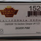 Broadway Limited 1520 HO Denver & Rio Grande Western Zephyr Sleeper #1121